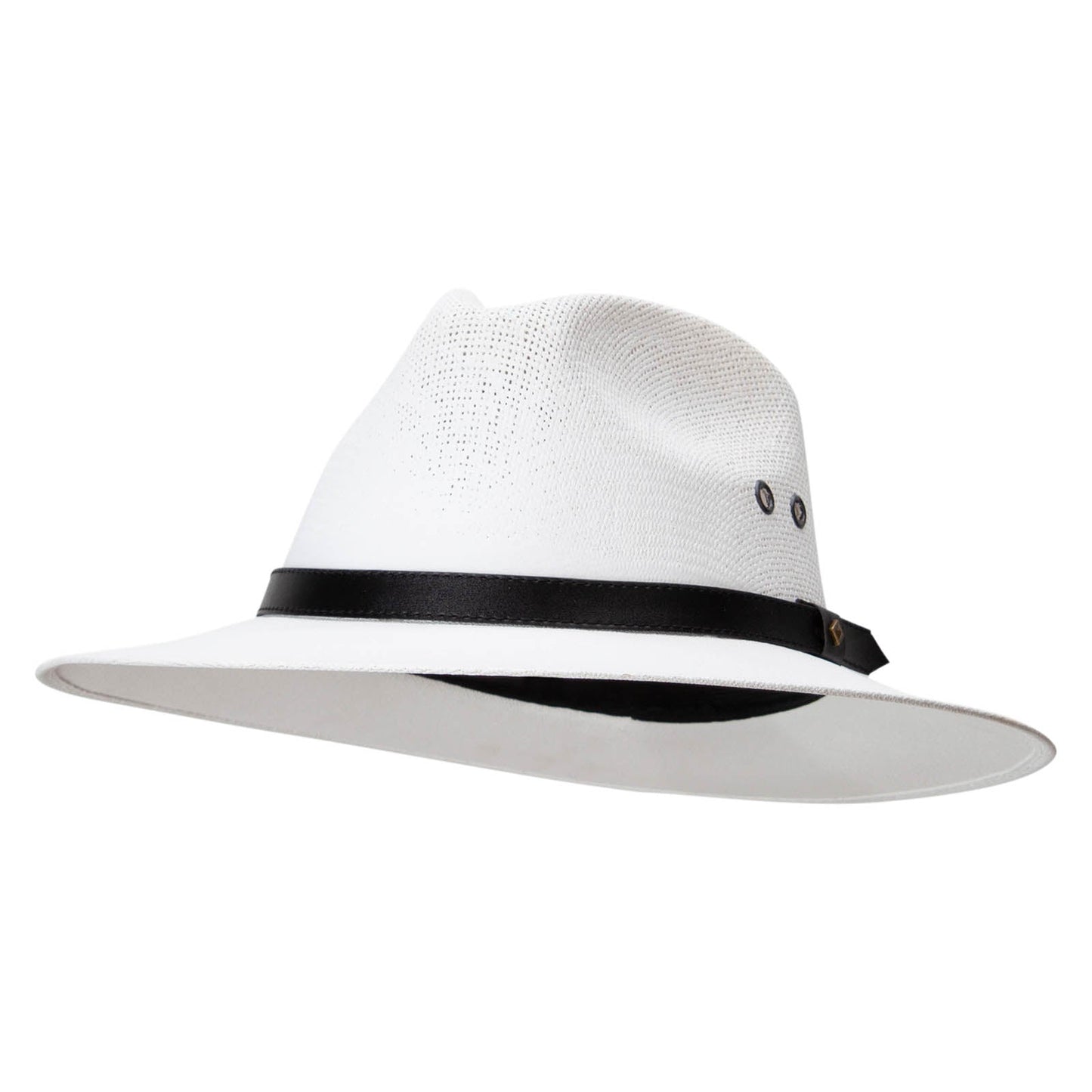 Woven Paper 3 in brim Fedora Hat