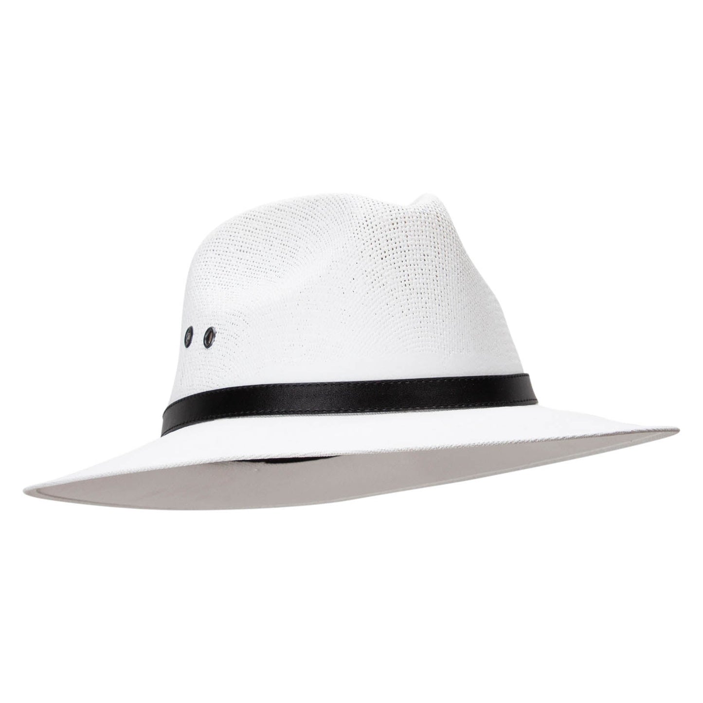 Woven Paper 3 in brim Fedora Hat