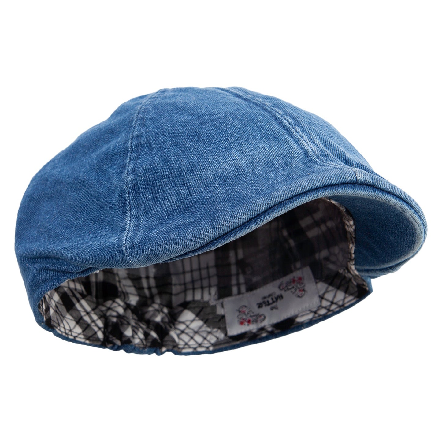 Washed Denim Ivy Cap with Elastic Band
