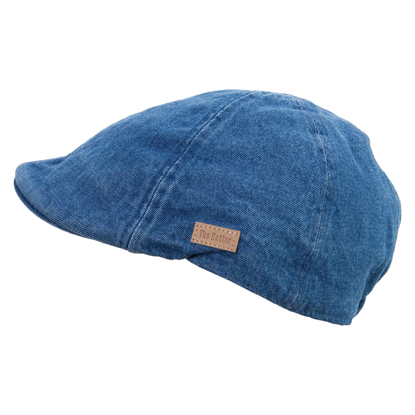 Washed Denim Ivy Cap with Elastic Band