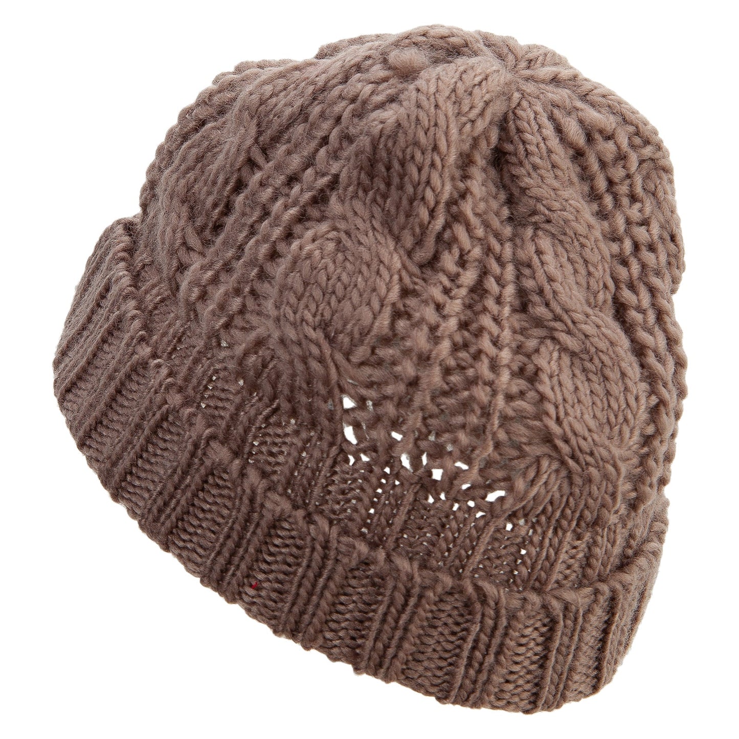 Women's Cable Knit Cuff Beanie