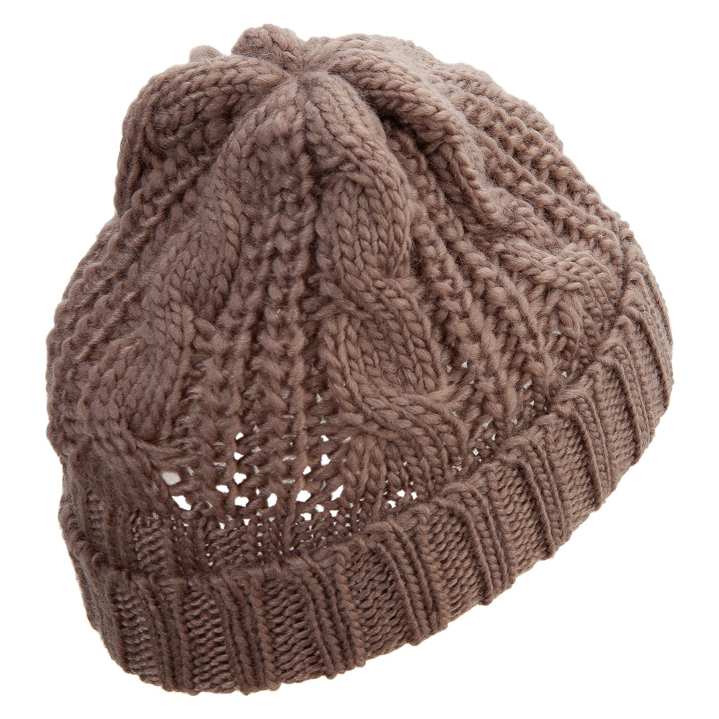 Women's Cable Knit Cuff Beanie
