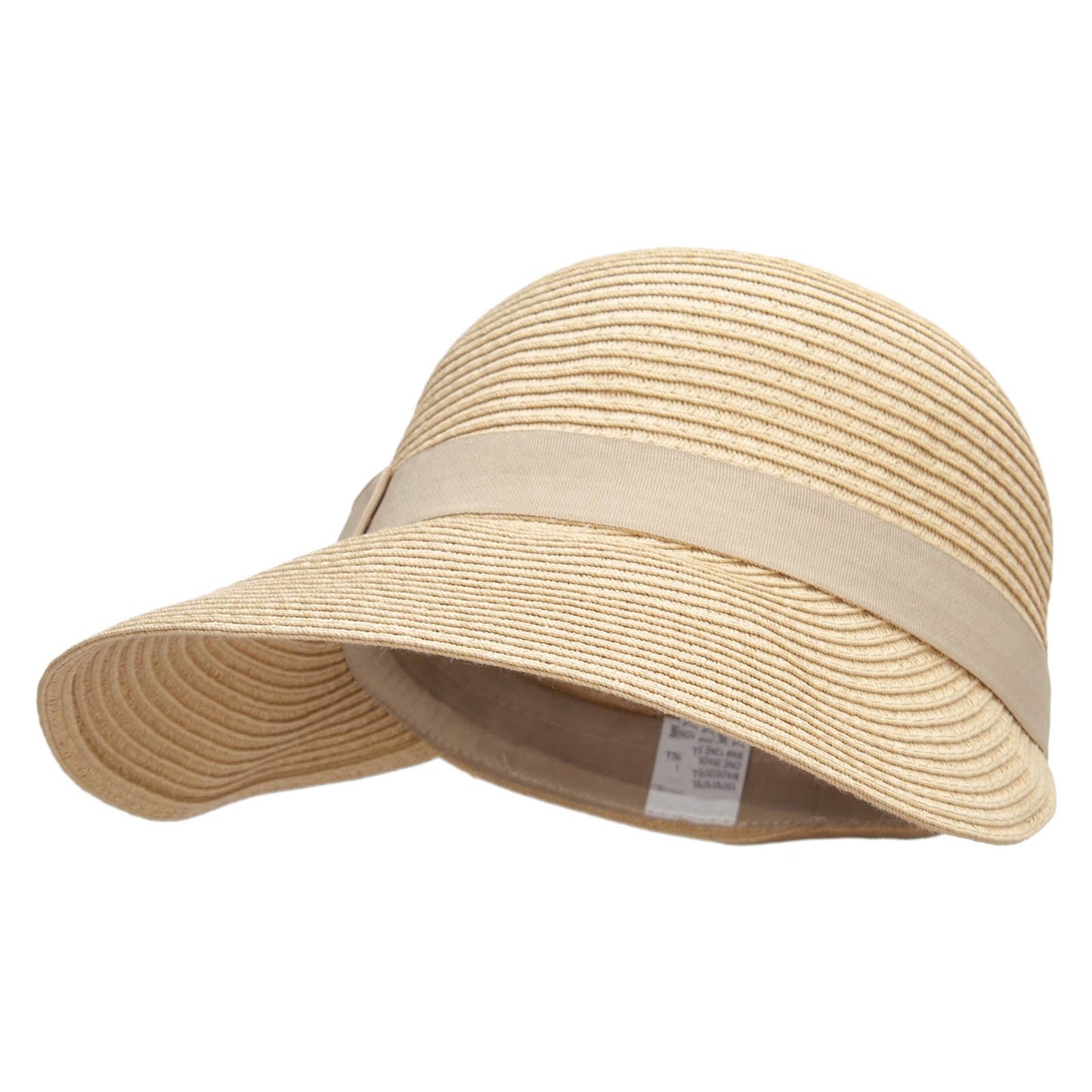 Women's Paper Braid Front 4 Inch Brim Hat