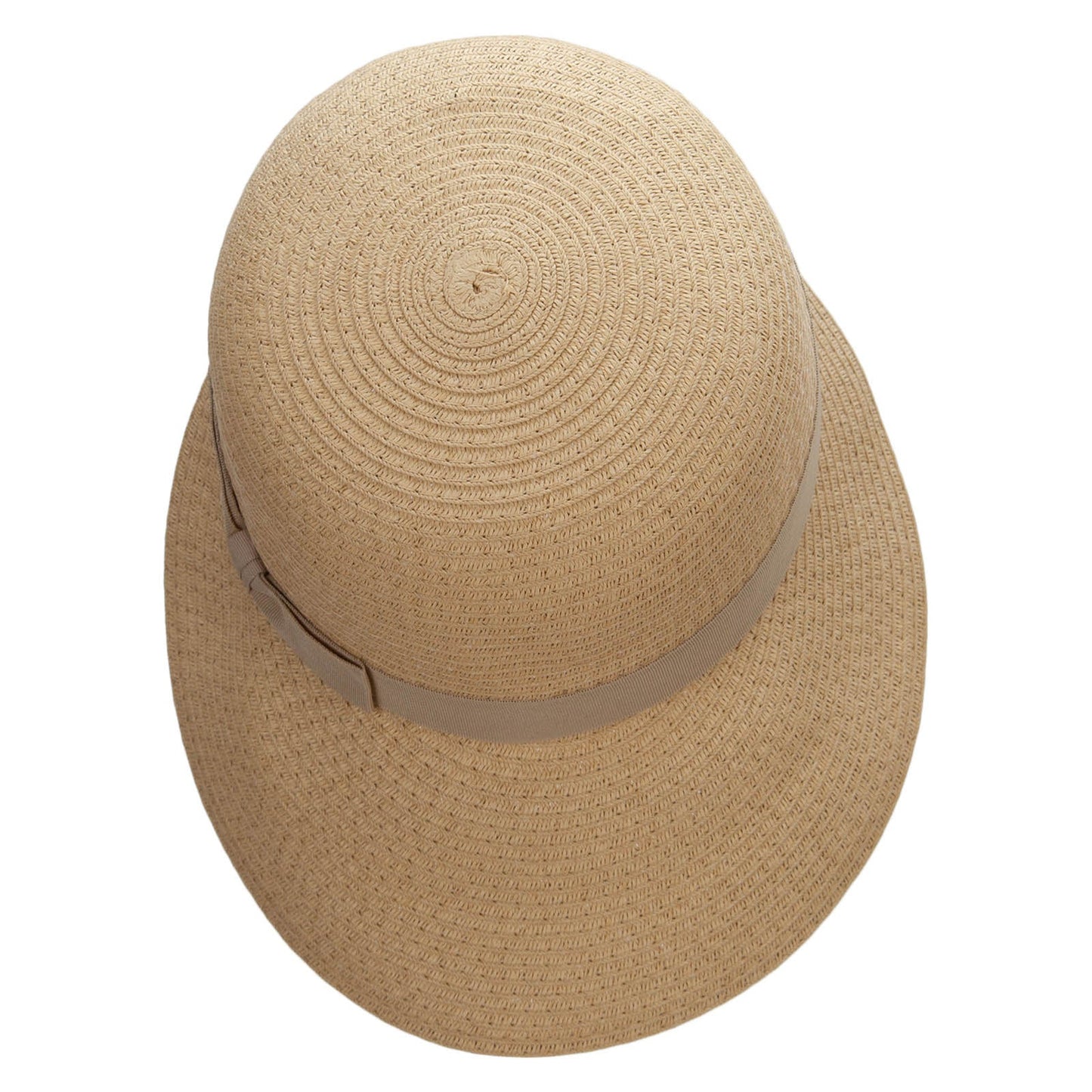 Women's Paper Braid Front 4 Inch Brim Hat