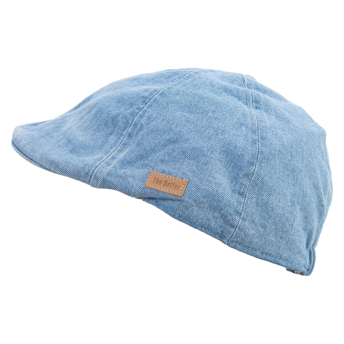 Washed Denim Ivy Cap with Elastic Band
