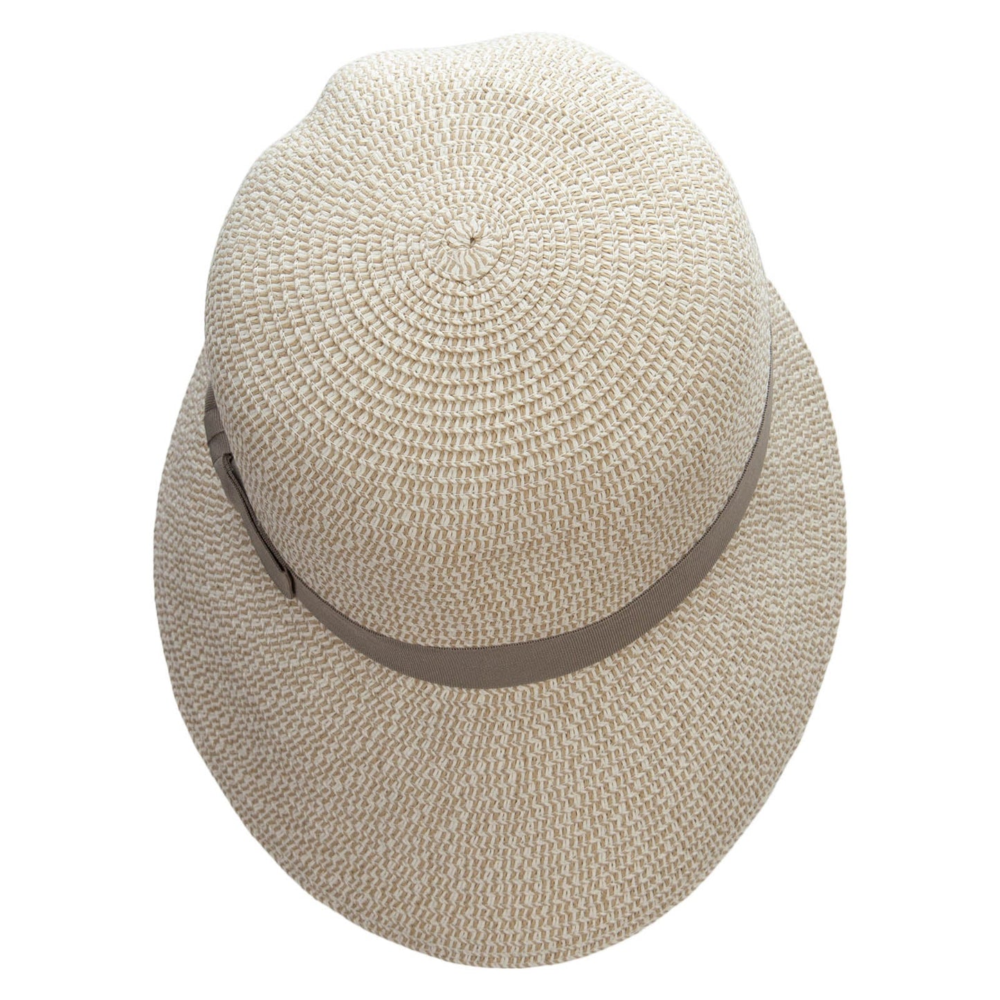 Women's Paper Braid Front 4 Inch Brim Hat