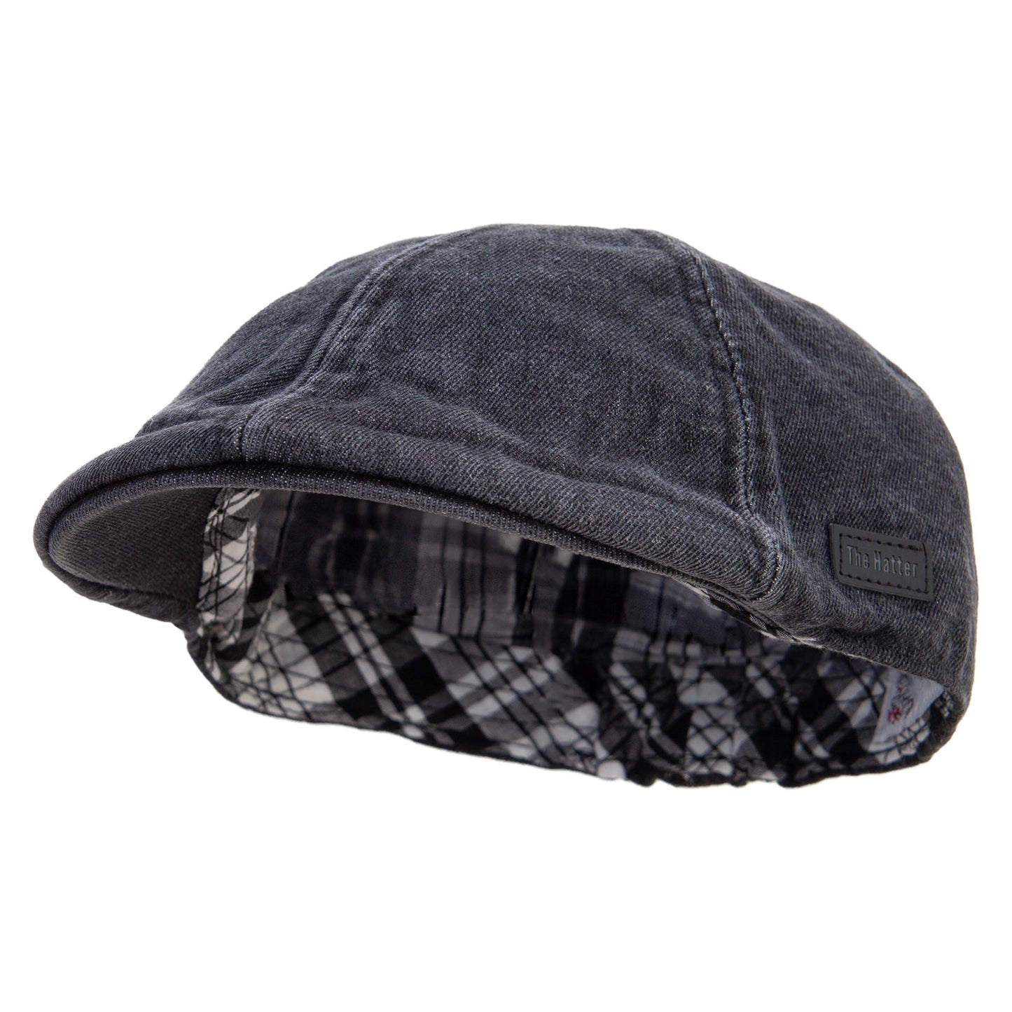 Washed Denim Ivy Cap with Elastic Band