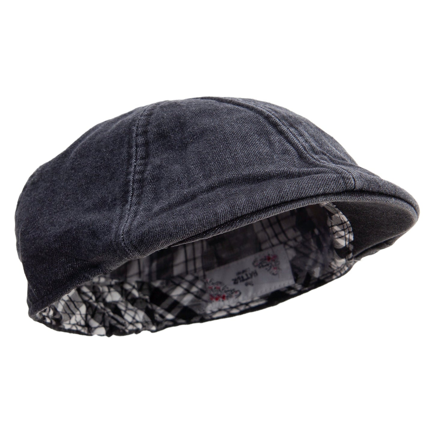 Washed Denim Ivy Cap with Elastic Band