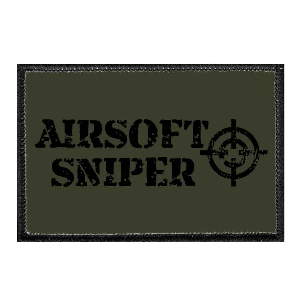 Airsoft Sniper - Removable Patch