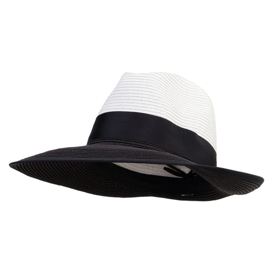 Women's Slanted Brim Fedora Hat