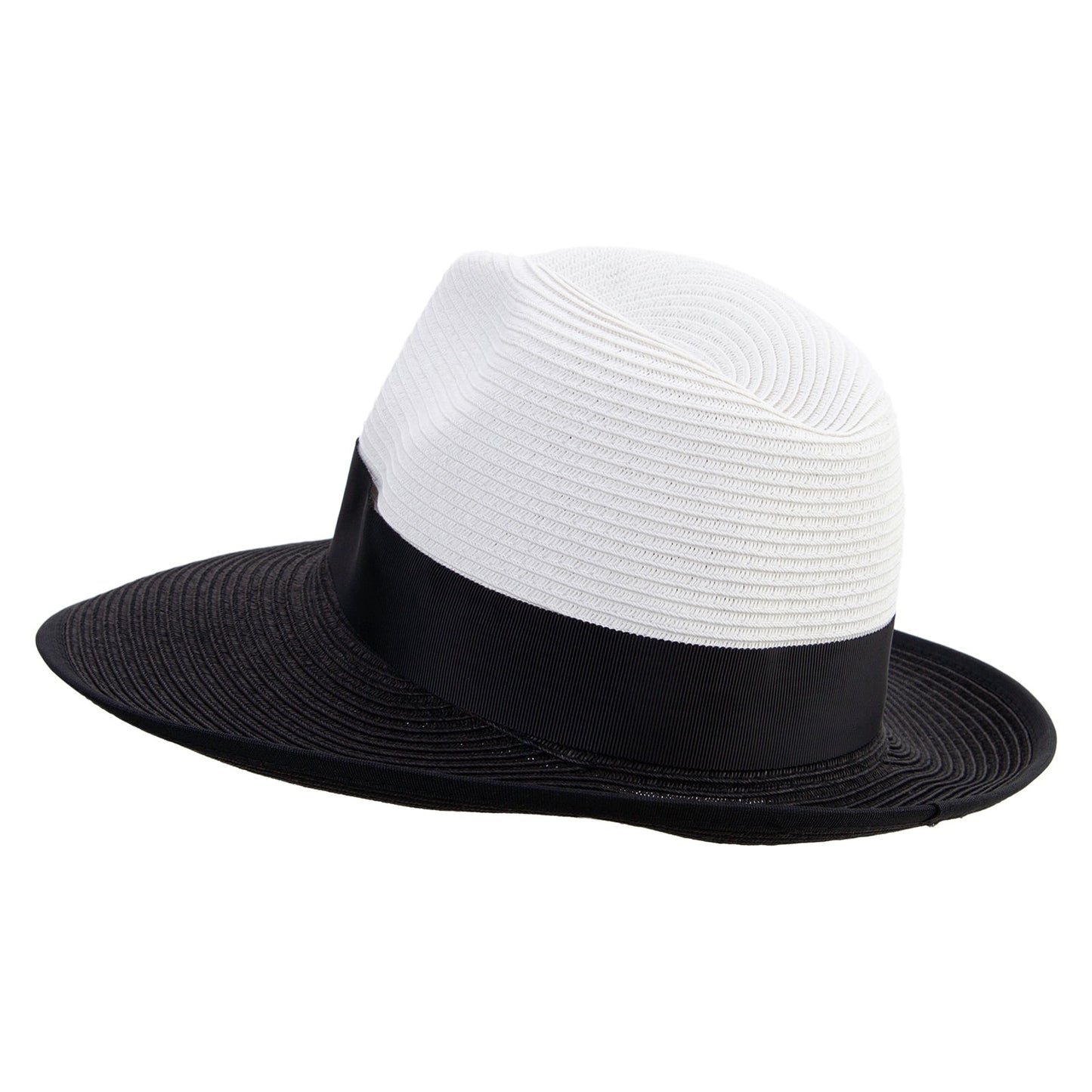 Women's Slanted Brim Fedora Hat