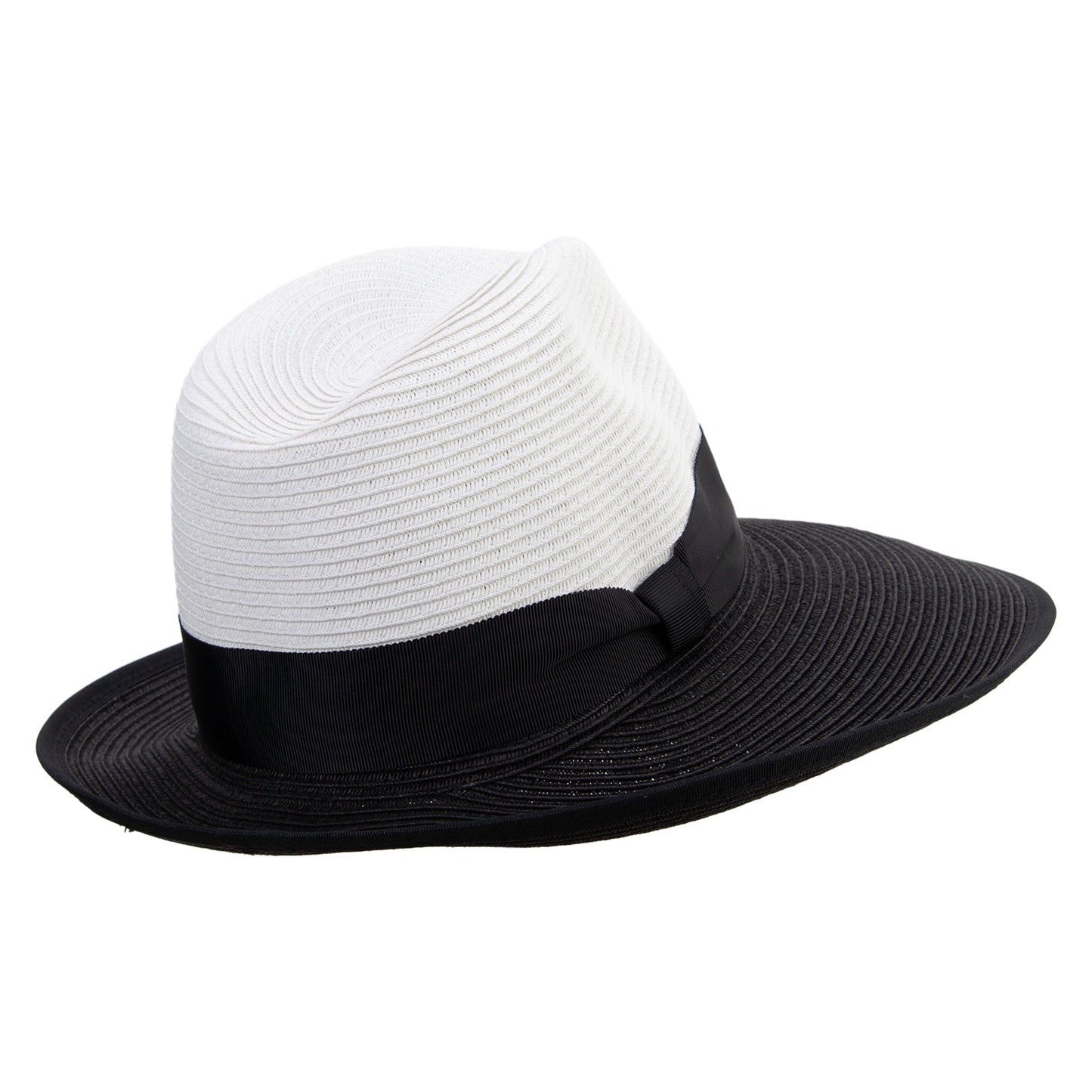 Women's Slanted Brim Fedora Hat