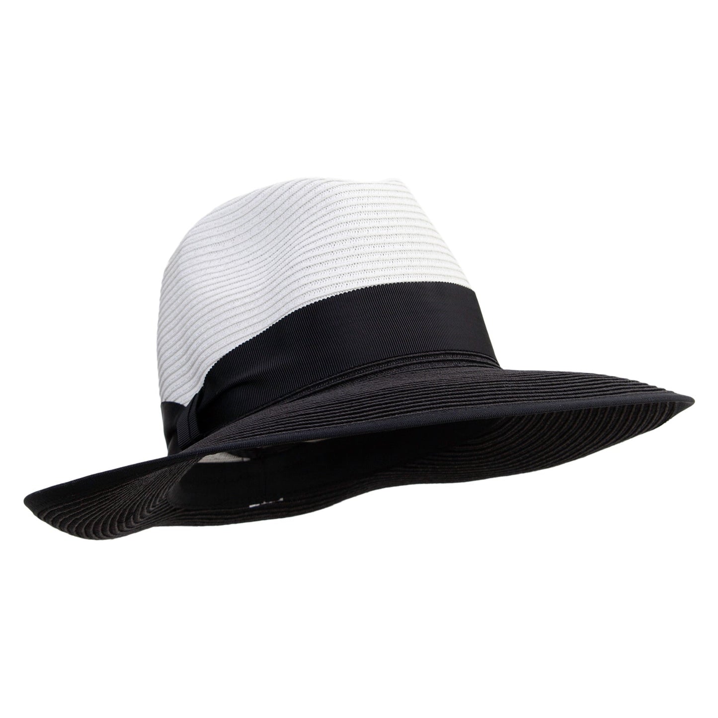 Women's Slanted Brim Fedora Hat