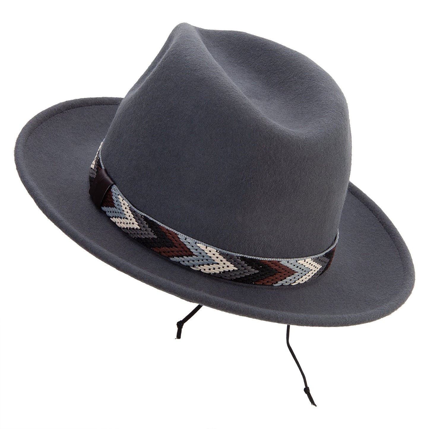 Men's 4 Color Tribal Band Fedora