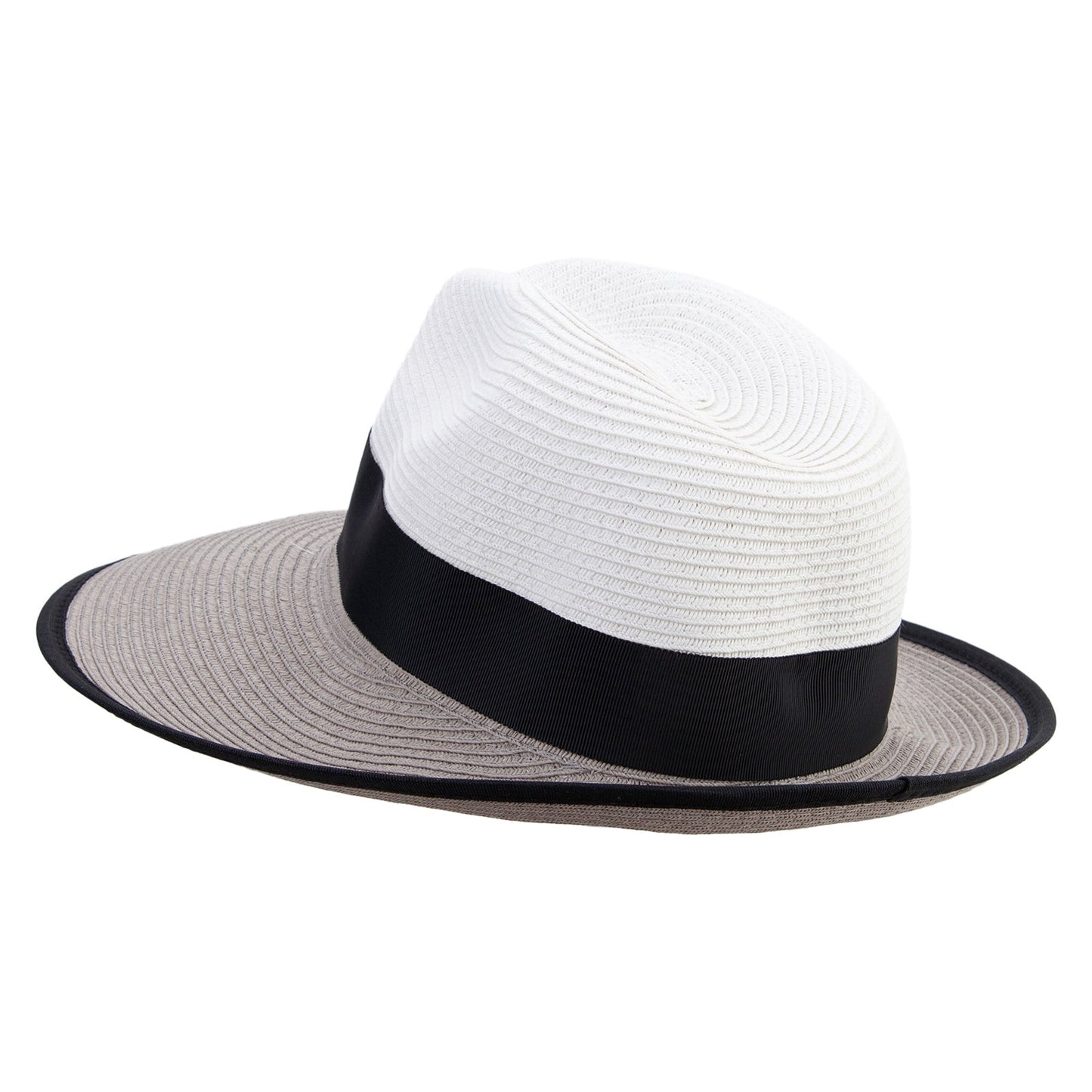Women's Slanted Brim Fedora Hat