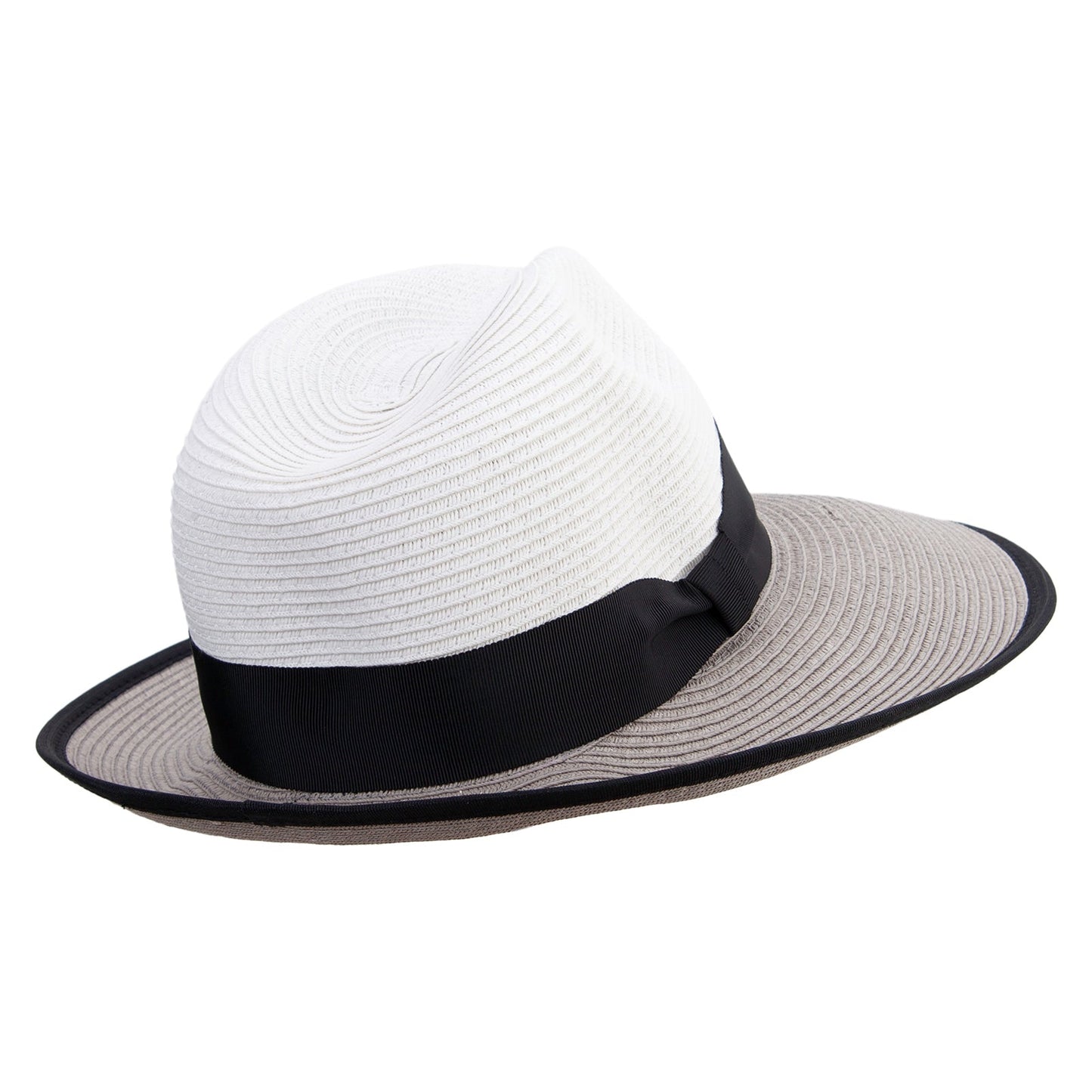 Women's Slanted Brim Fedora Hat