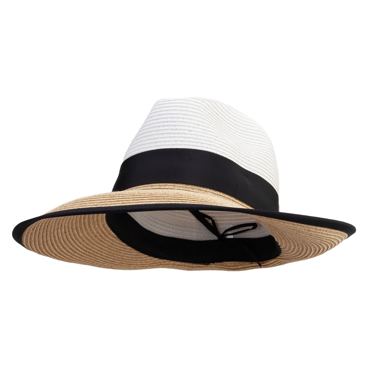 Women's Slanted Brim Fedora Hat