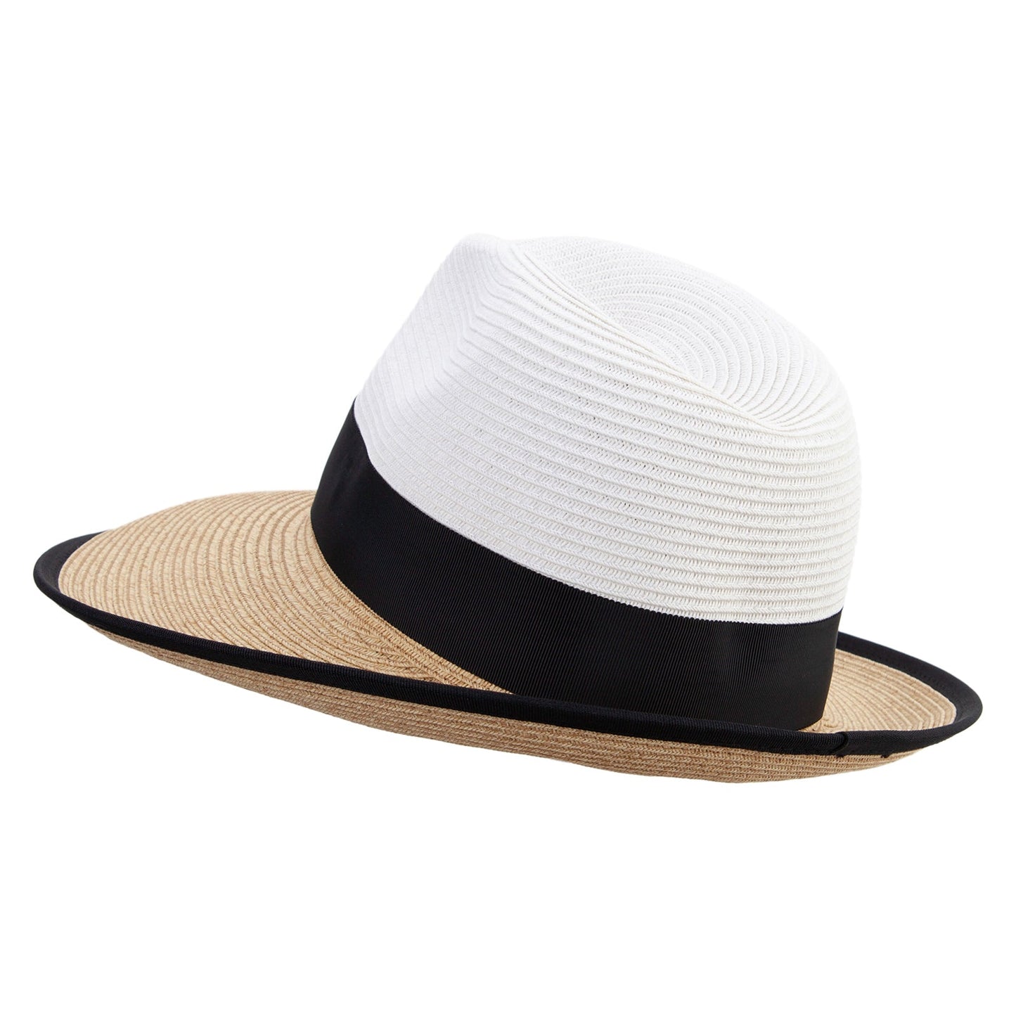 Women's Slanted Brim Fedora Hat