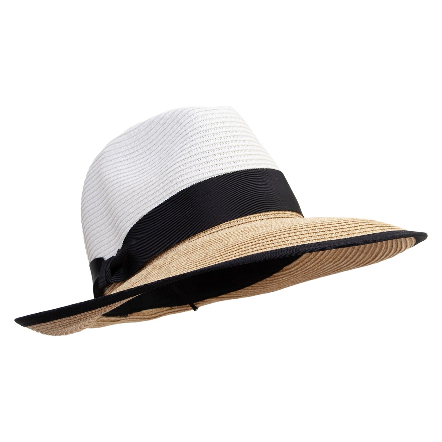 Women's Slanted Brim Fedora Hat