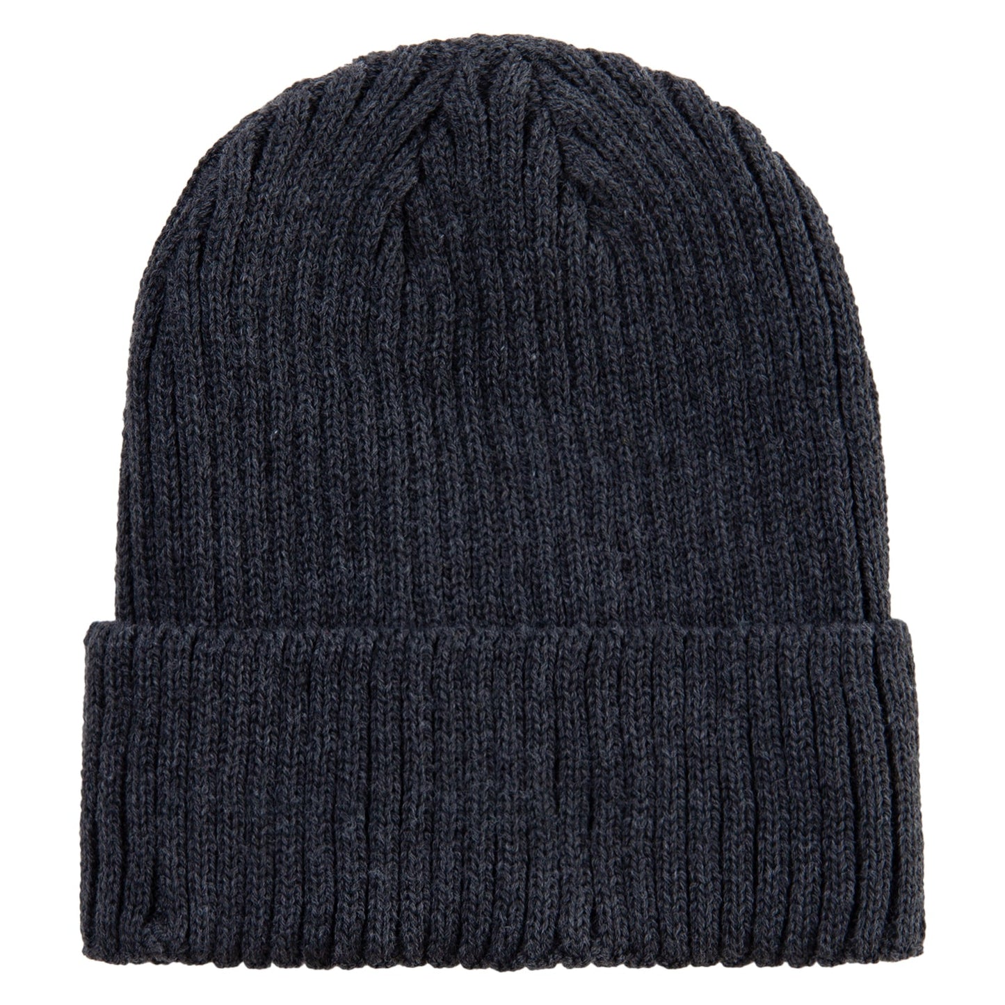 Rib Knit Cuff Long Beanie