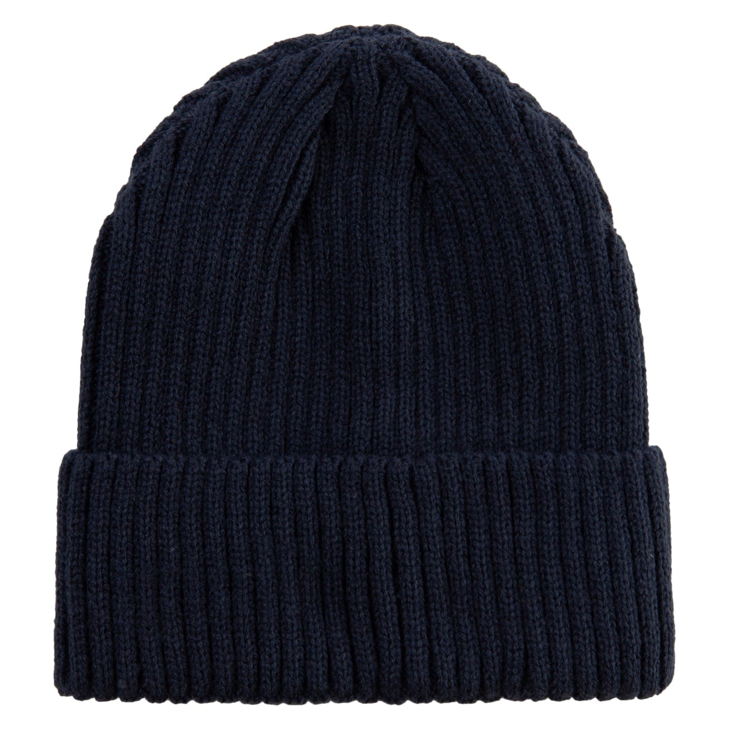 Rib Knit Cuff Long Beanie