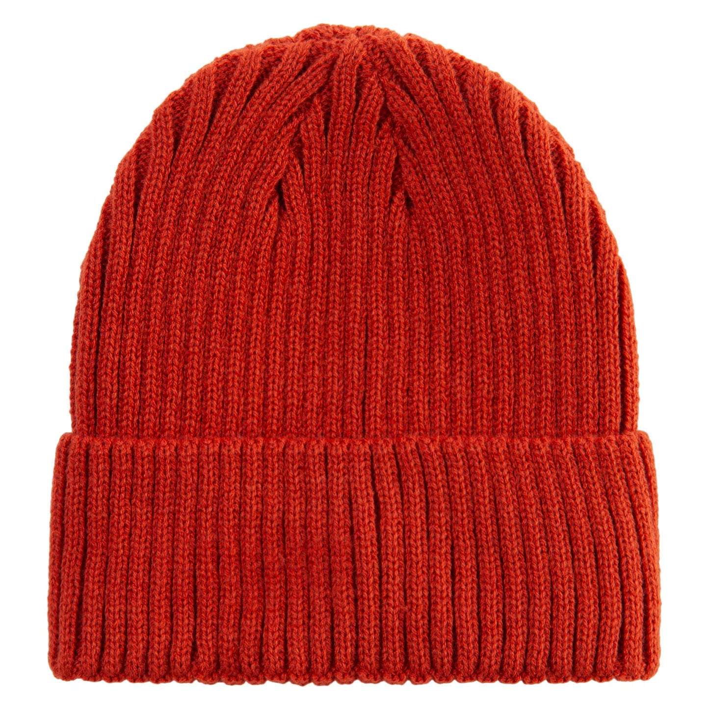 Rib Knit Cuff Long Beanie