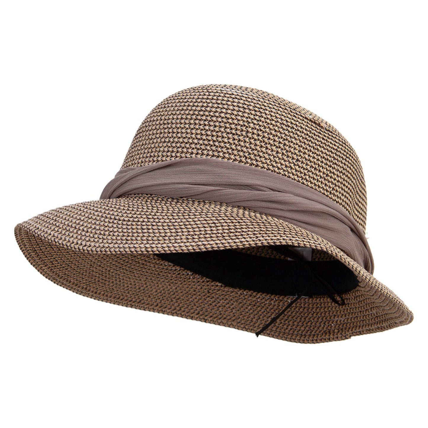 Women's Asymmetrical Paper Braid Hat