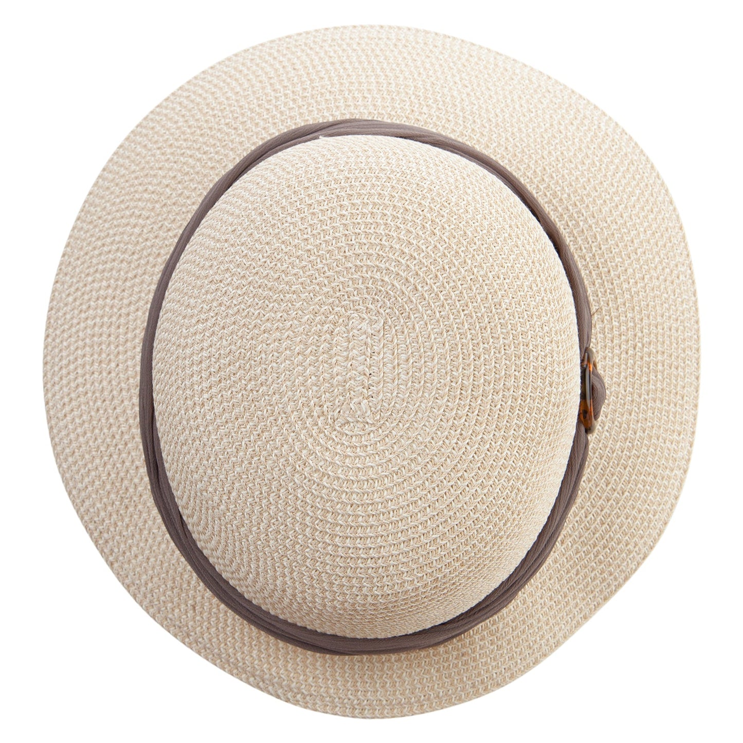 Women's Asymmetrical Paper Braid Hat