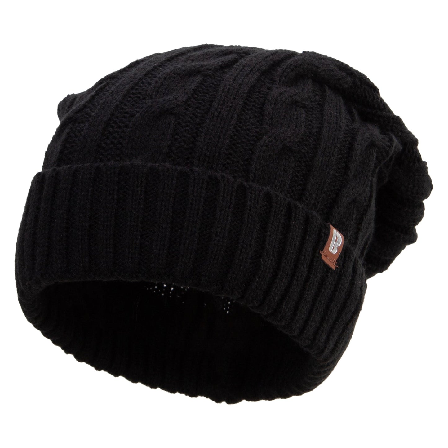 Big Size Cable Beanie