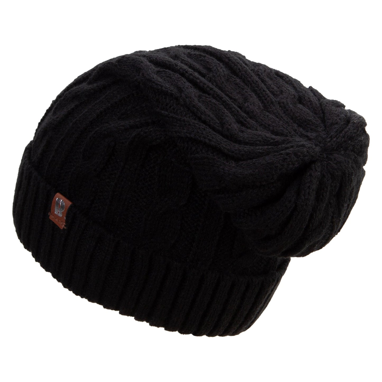 Big Size Cable Beanie