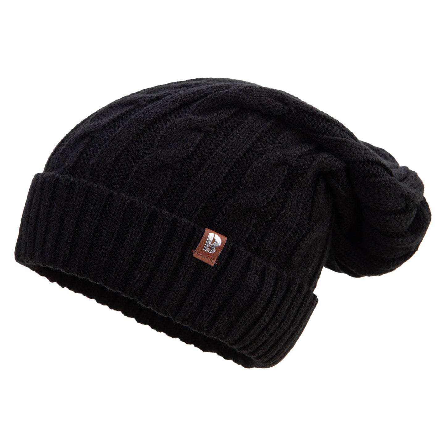 Big Size Cable Beanie