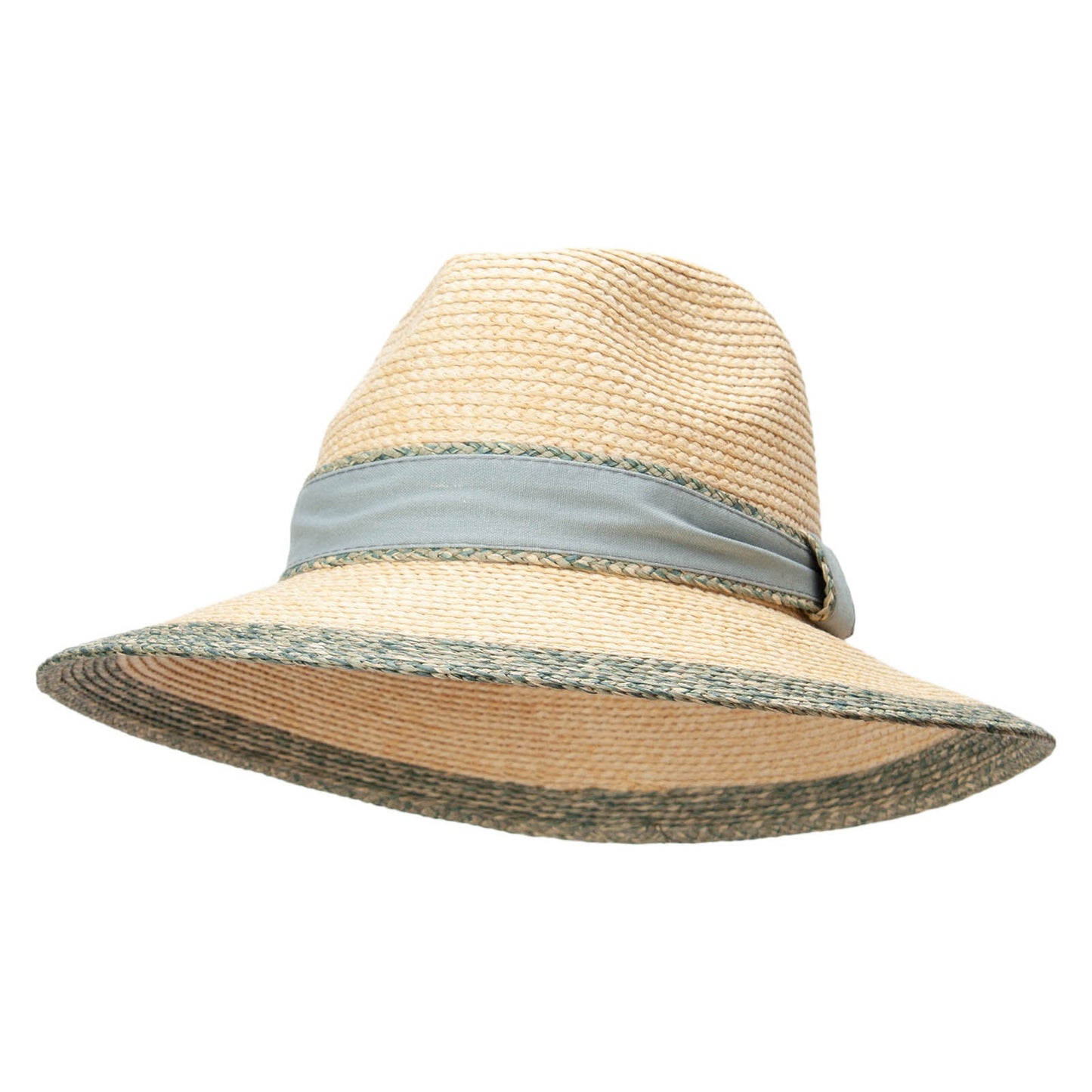 Women's Colored Brim Fedora