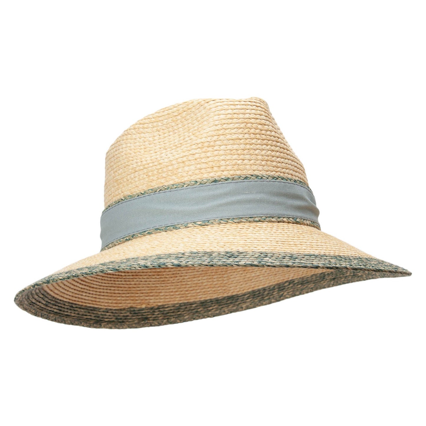 Women's Colored Brim Fedora