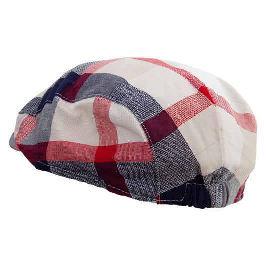 Boy's Plaid Ivy Cap