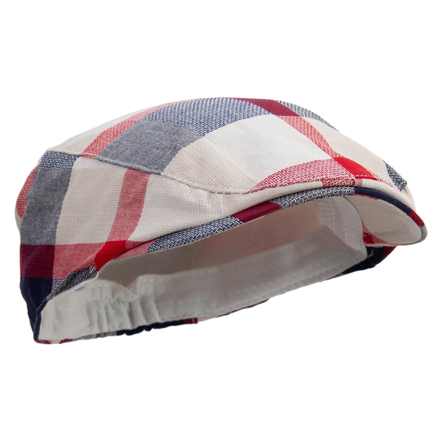 Boy's Plaid Ivy Cap