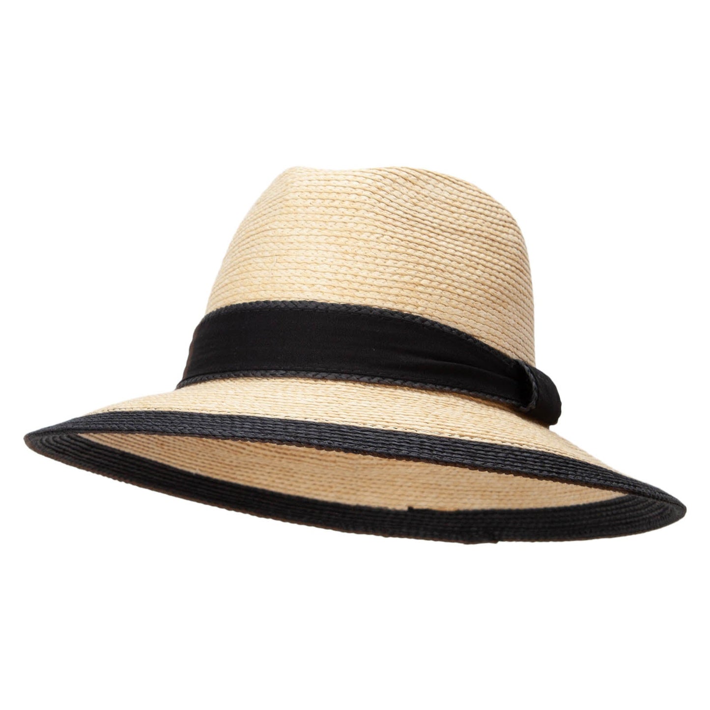 Women's Colored Brim Fedora