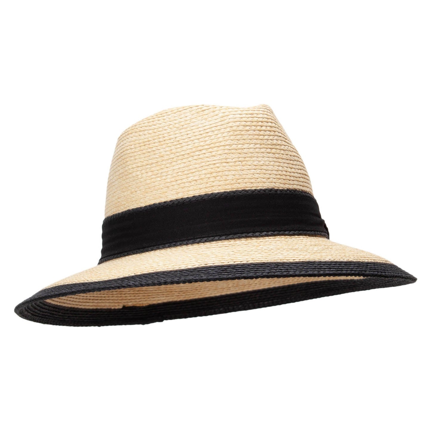 Women's Colored Brim Fedora