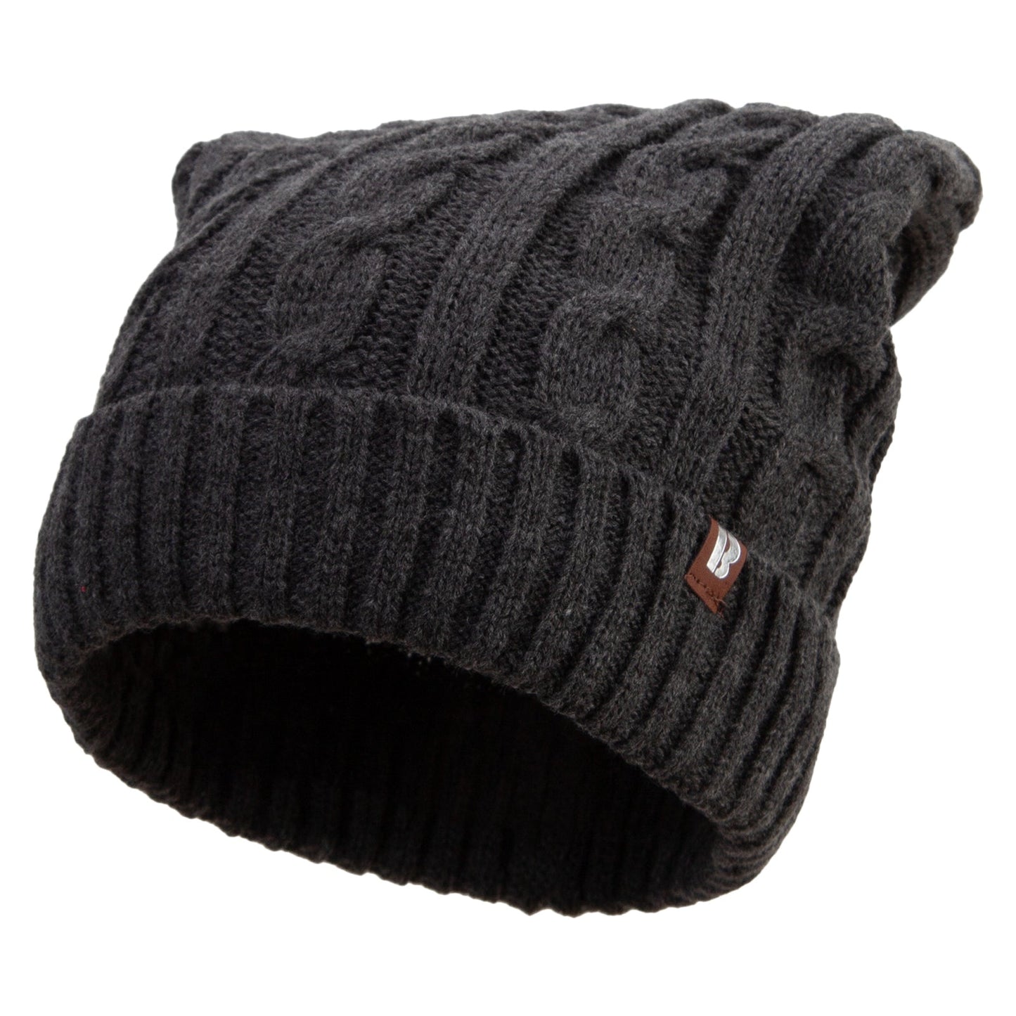 Big Size Cable Beanie