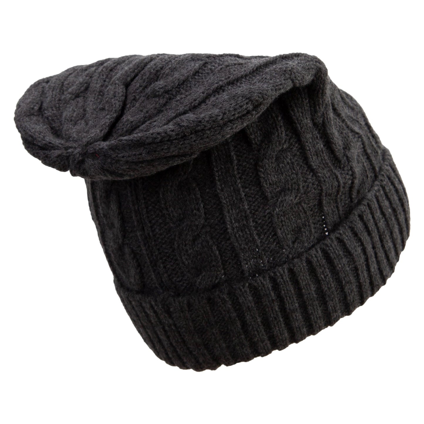Big Size Cable Beanie