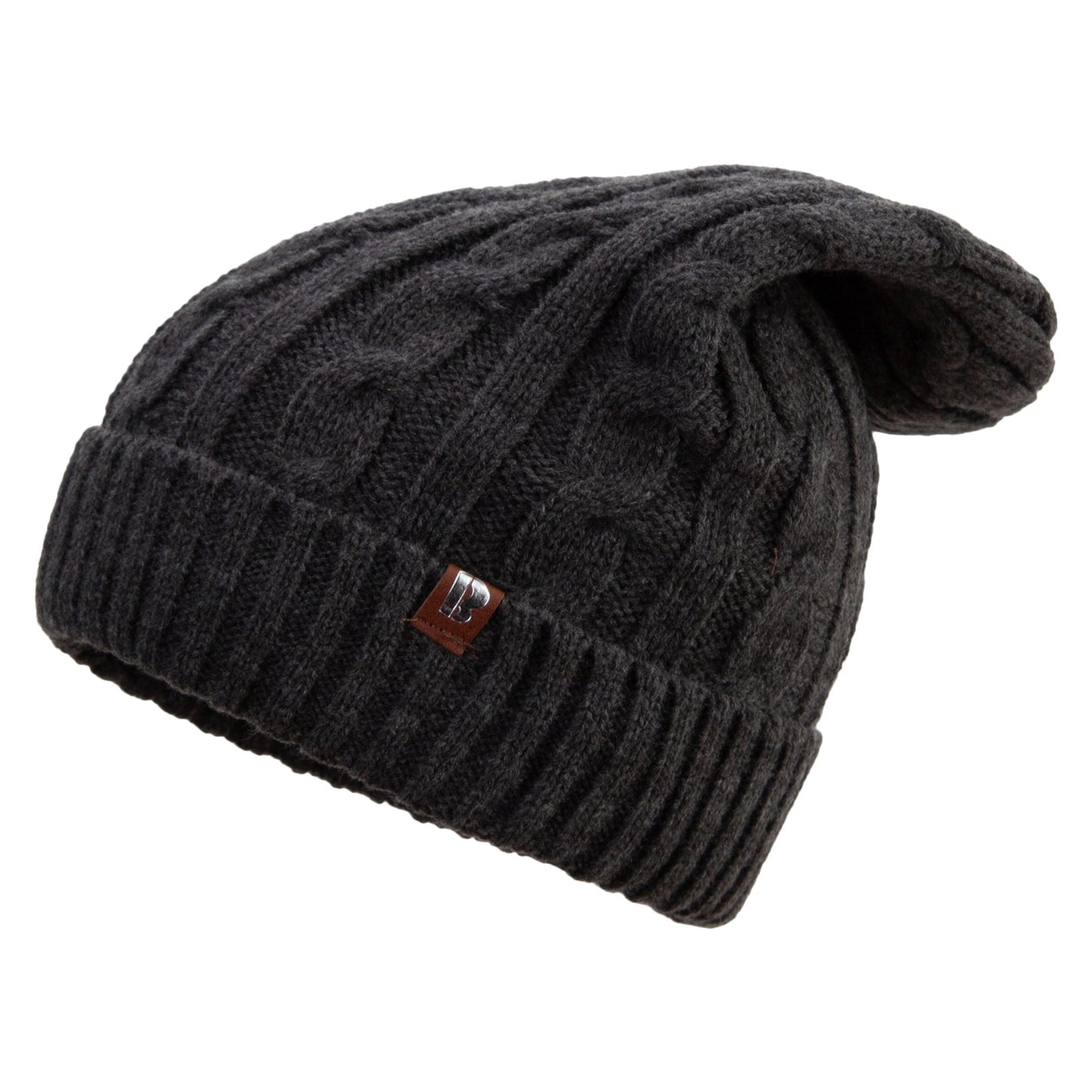 Big Size Cable Beanie