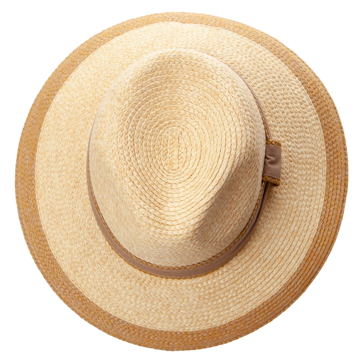 Women's Colored Brim Fedora