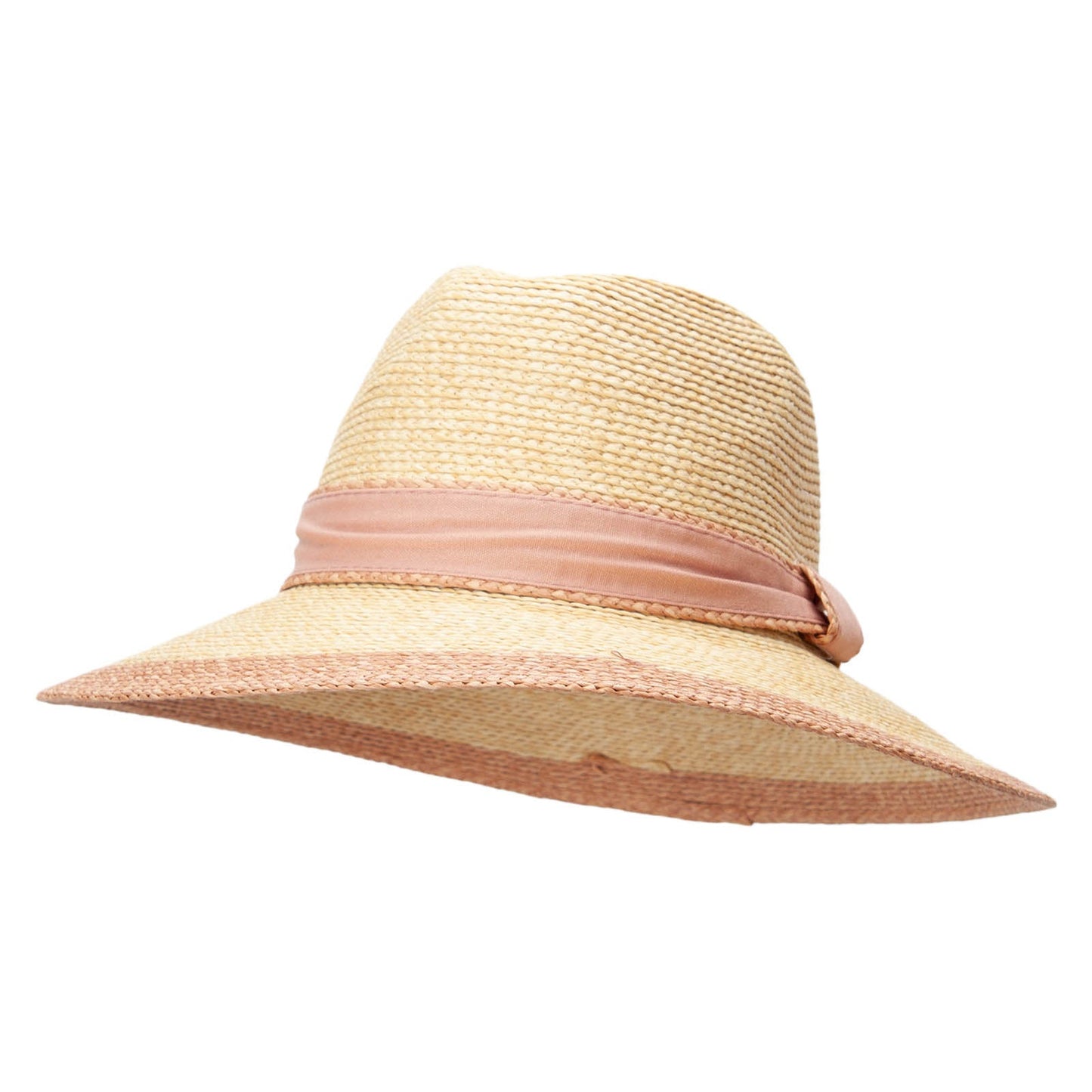 Women's Colored Brim Fedora