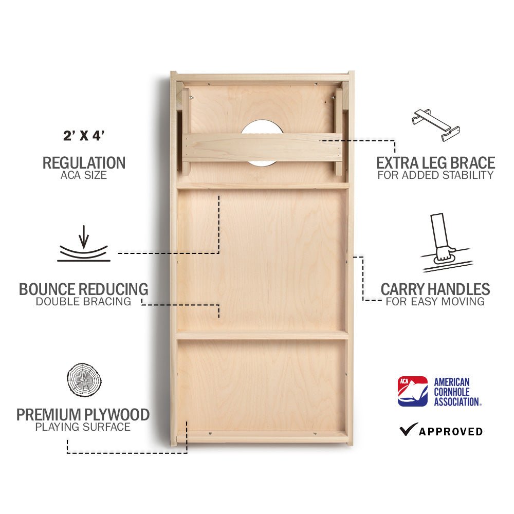Alien Sasquatch Star Cornhole Boards
