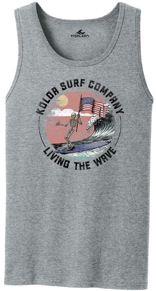 Koloa American Skeleton Tank Top
