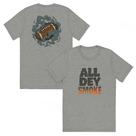 All Dey Smoke T-Shirt | Flame & Smoke Streetwear Design | Elite