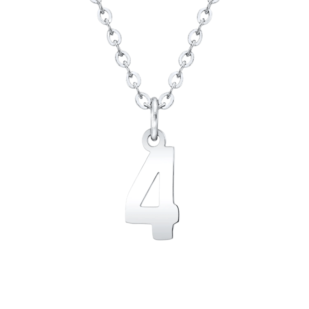 Jersey Number Necklace (Youth)