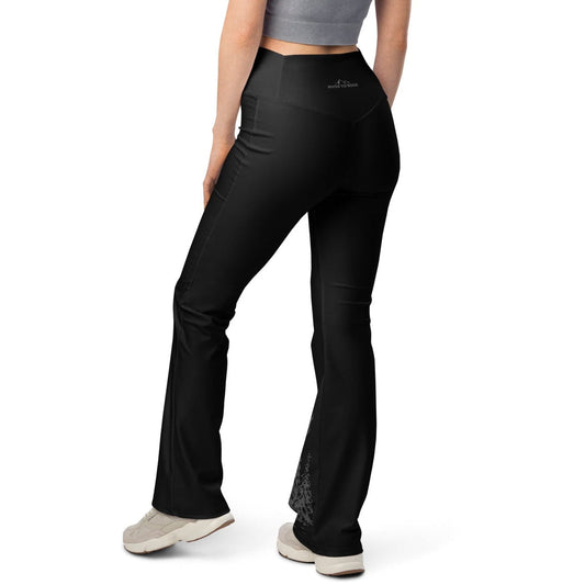 Flared Woodland Leggings, XS-3XL, “Lifting” + Hidden Pocket