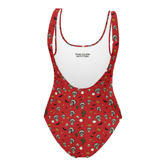 Sugar Skulls: Hallowed Ground One-Piece Swimsuit