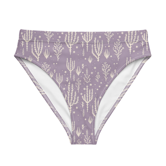 Ocotillo Sunrise: West Texas Blooms High-Waisted Bikini Bottom