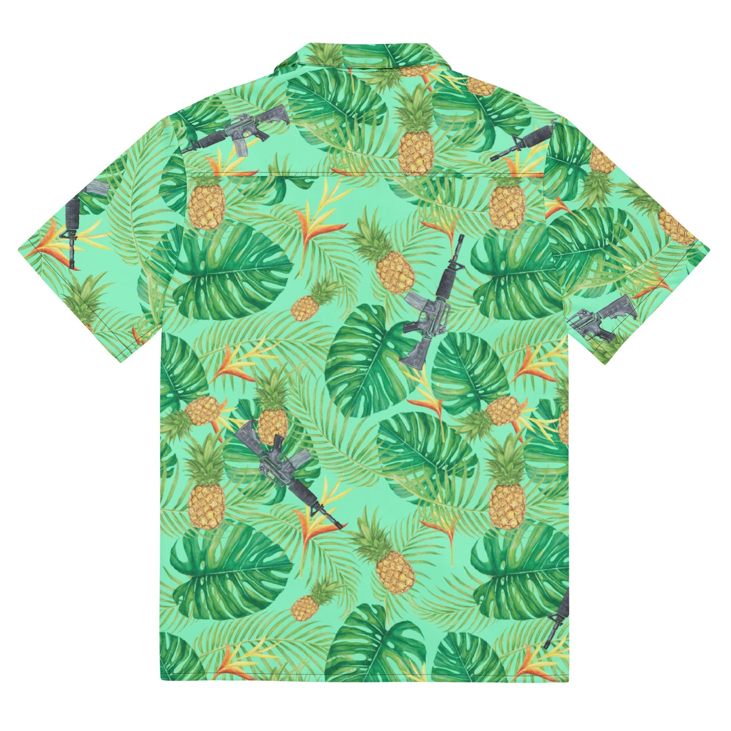 Pineapples and Carbines Hawaiian Shirt